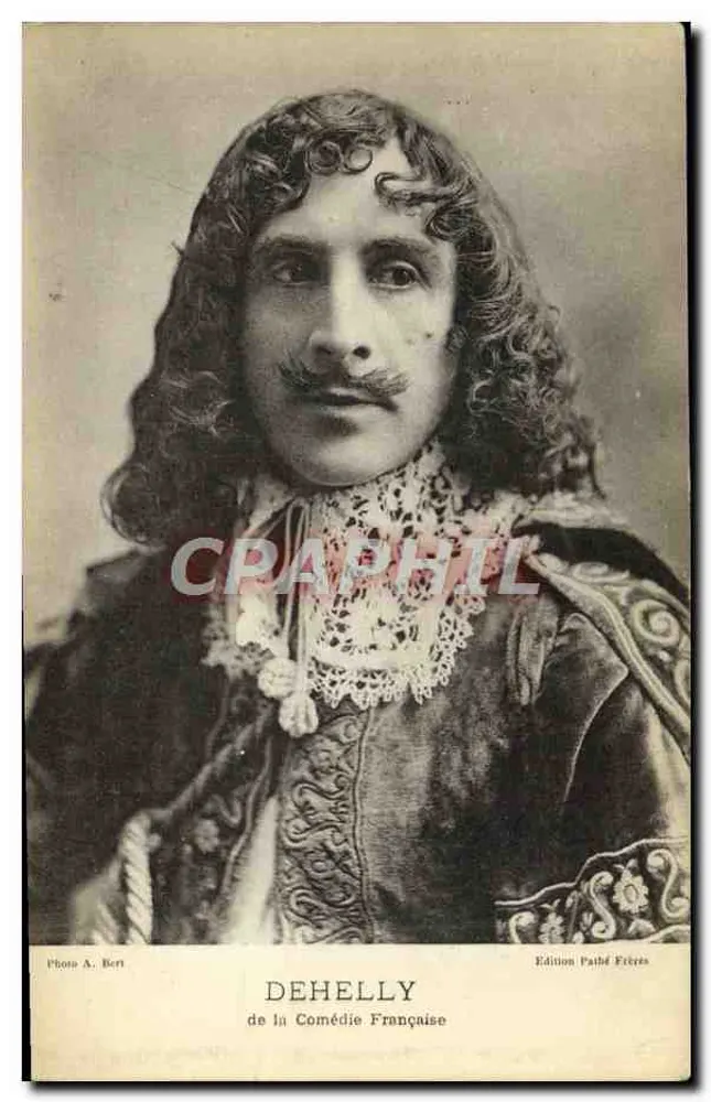 Dehelly — Schauspieler der Comédie Française — Foto A. Bert, Edition Pathé Frères - Vorderseite