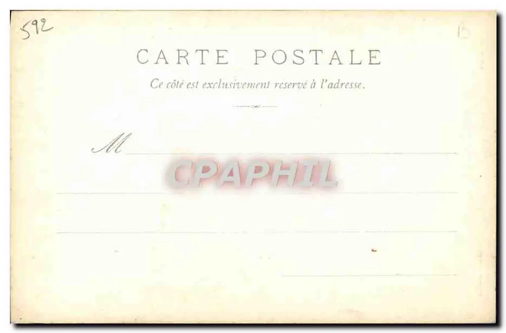 Chérubin — Comédie Française — Géniat - Rückseite