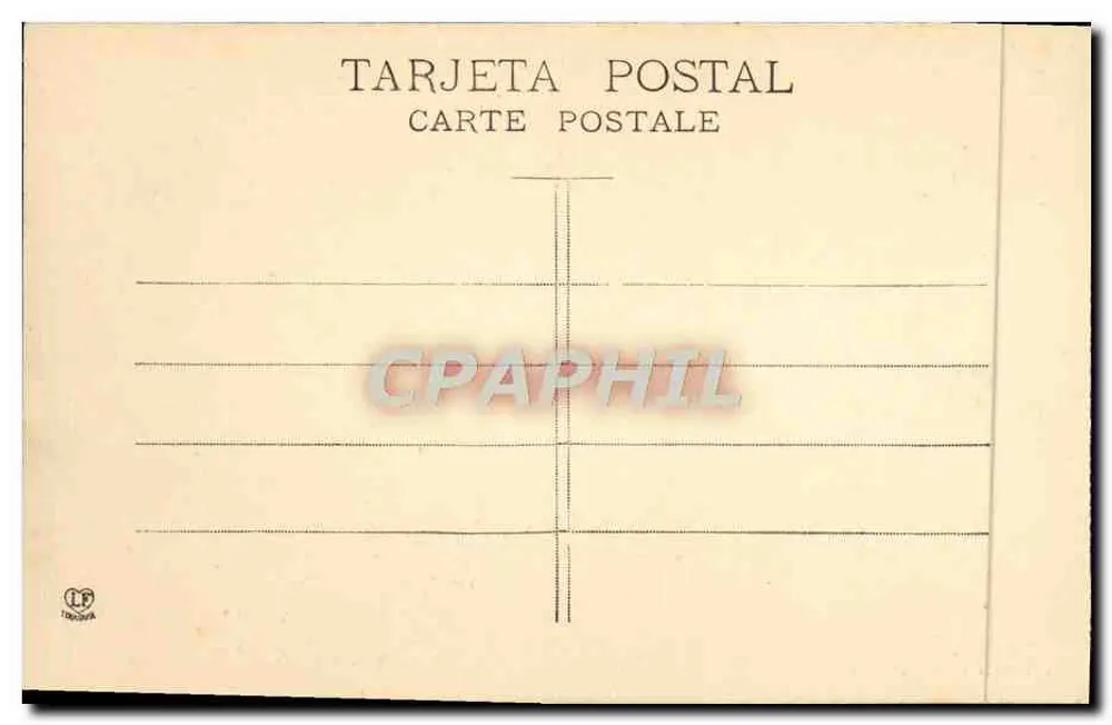 Puigcerda - Plaza Mayor en un día de mercado — Edition F. Campistre, Perpignan, n° 40 - Verso