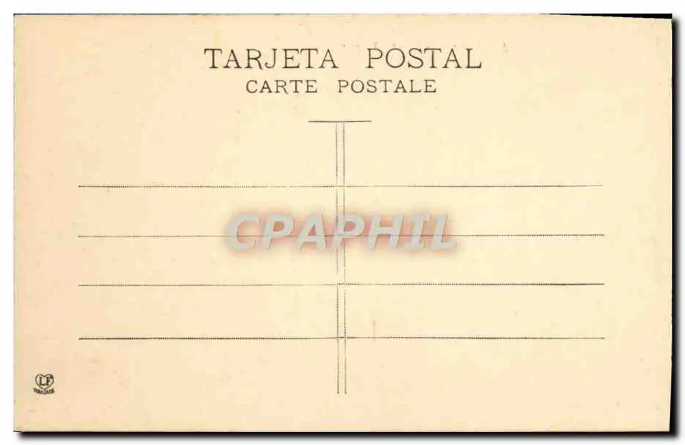 Puigcerda - O Teatro — Editor F. Campistro Perpignan, n°5 - Verso