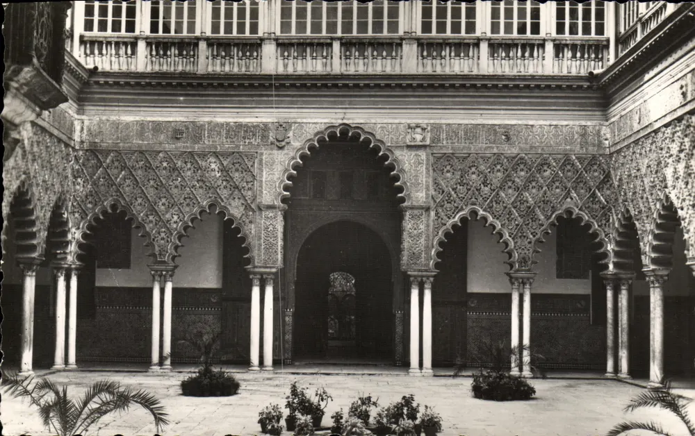 Patio de las Dancellas — Königlicher Alcázar — Sevilla — Verlag nicht sichtbar - Vorderseite