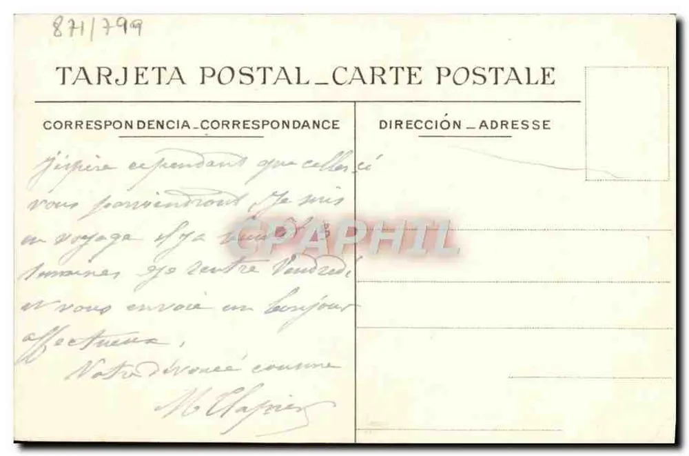 San-Sebastián — Monte Ulia — GAB, n°27 - Verso