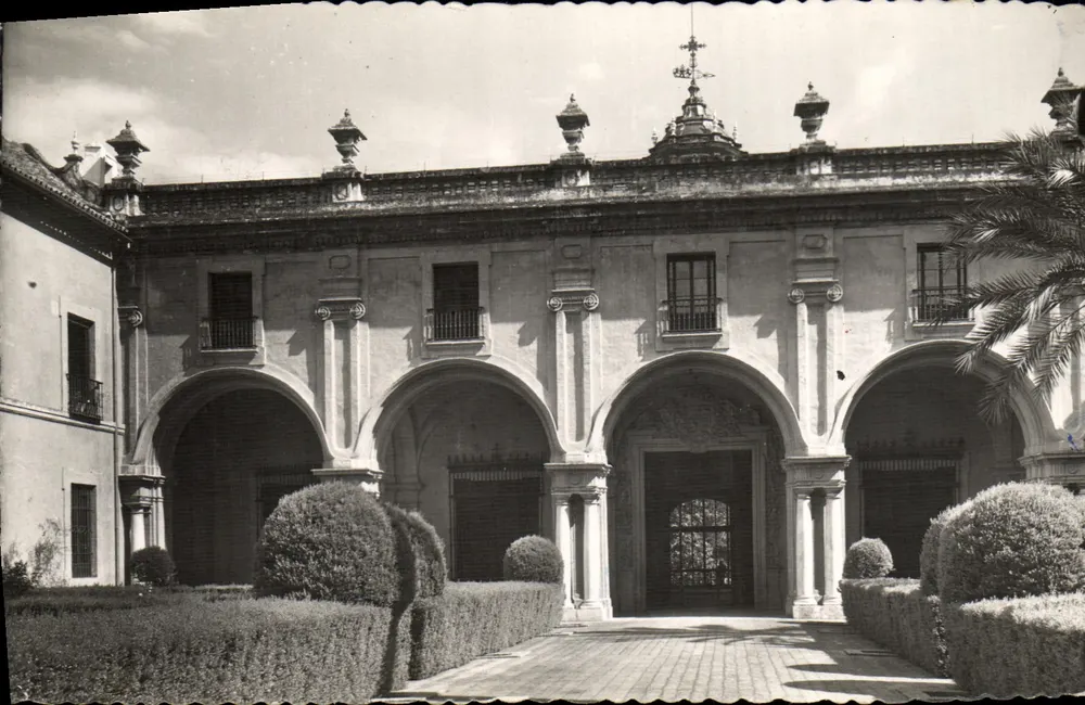 Palácio Real de María Padilla — Pátio dos Laranjais — Edições Garof GARRACHÉLLI - Frente