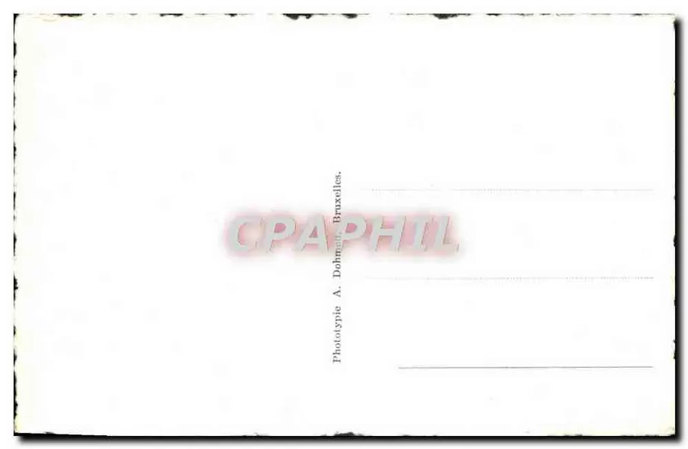 Manneken-Pis - Légion Étrangère — Fototipia A. Dolhmet, Bruxelas, n° 157 - Verso