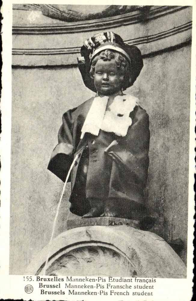 Manneken-Pis — Französischer Student — Gibert, Nr. 155 - Vorderseite