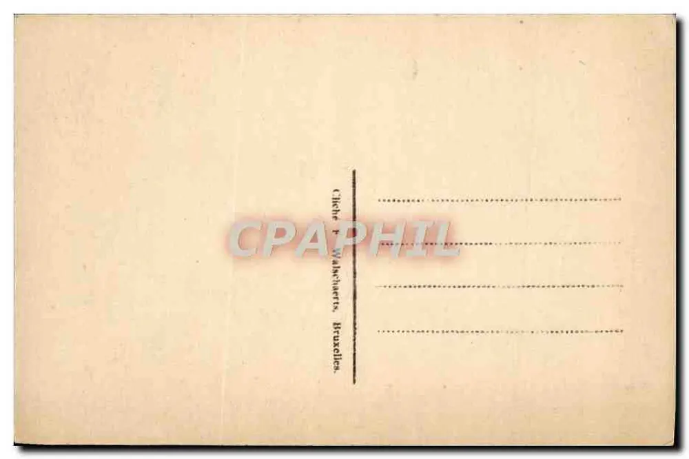 Grab des unbekannten französischen Soldaten — Brüssel 2e — Verlag E. Salu, Nr. 342 - Rückseite