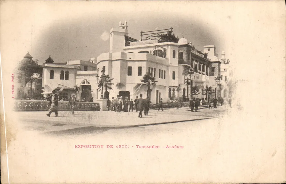 Esposizione del 1900 - Trocadéro - Algeria — A. Tarildo, Parigi - Recto