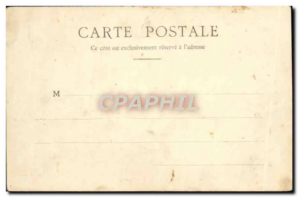 Palast der Metallurgie — Weltausstellung 1900 — L’H. et C., Paris - Rückseite