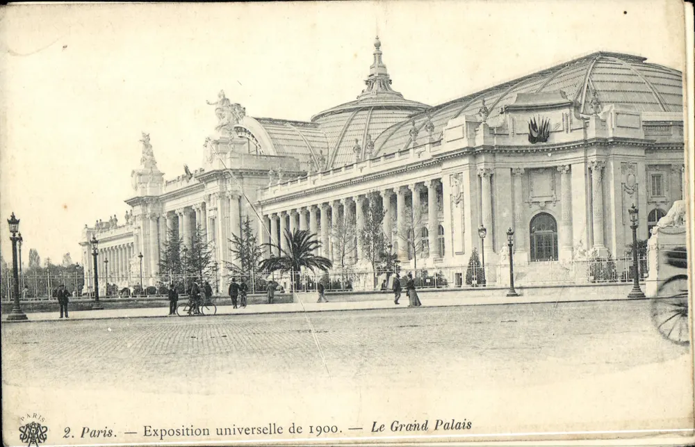 Paris — Weltausstellung 1900 — Das Grand Palais - Vorderseite