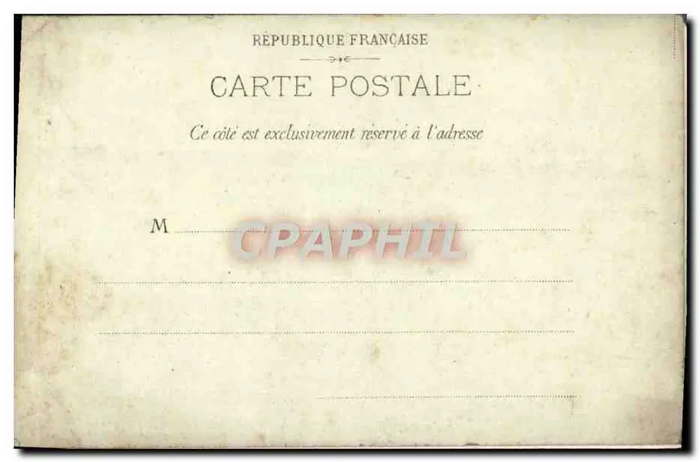 Paris — Weltausstellung 1900 — Pavillon der Stadt Paris — Verlag: Paris - Rückseite