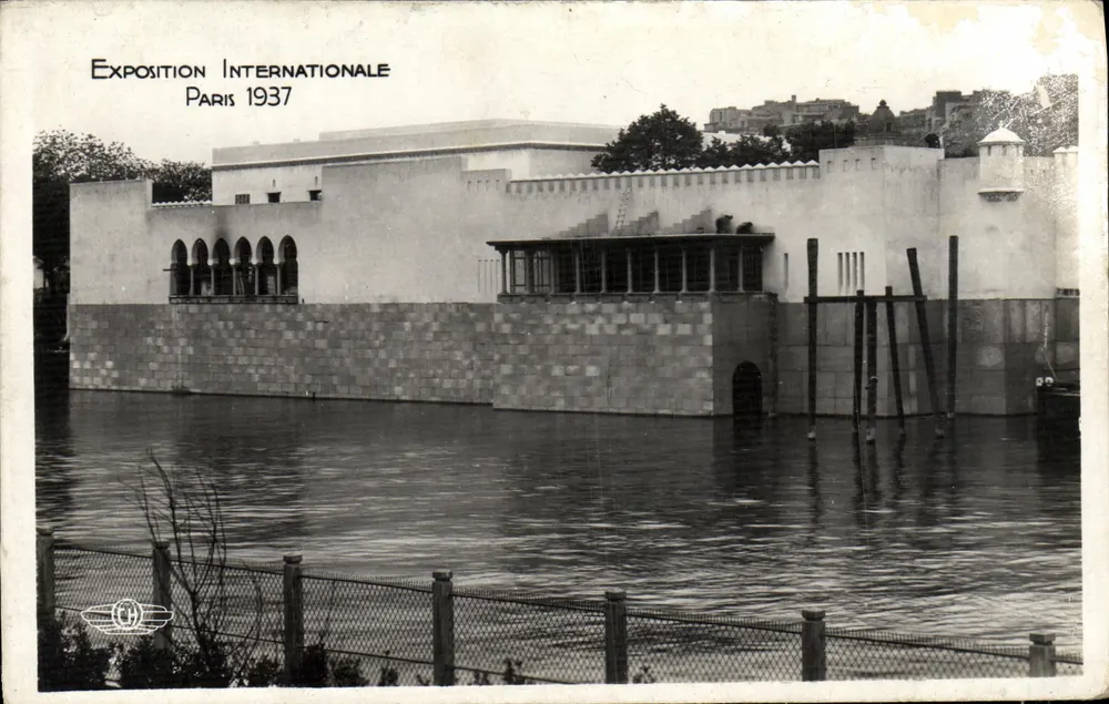 Pavillon de l'Algérie — Exposition Internationale Paris 1937 — éditeur H. Chiapaud, Boulogne-sur-Seine - Vorderseite