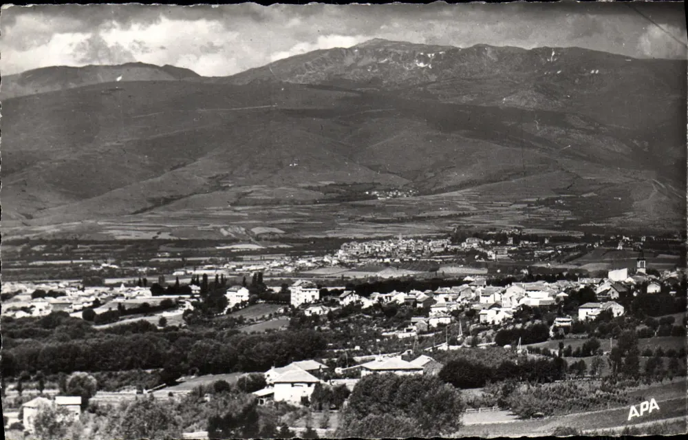 Visão Geral de Osséja e Puigcerda (alt. 1240 m) — APA — n°7 - Frente