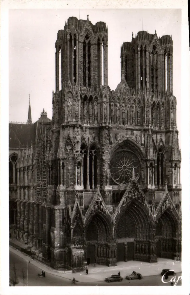 Reims — A Catedral — REAL-PHOTO C.A.P. Paris - Frente
