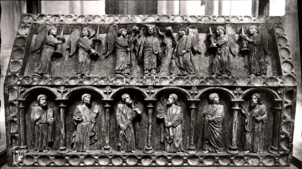 Igreja de Cunault — Cápsula de São Marxenceul — Éditions du LYS - Frente