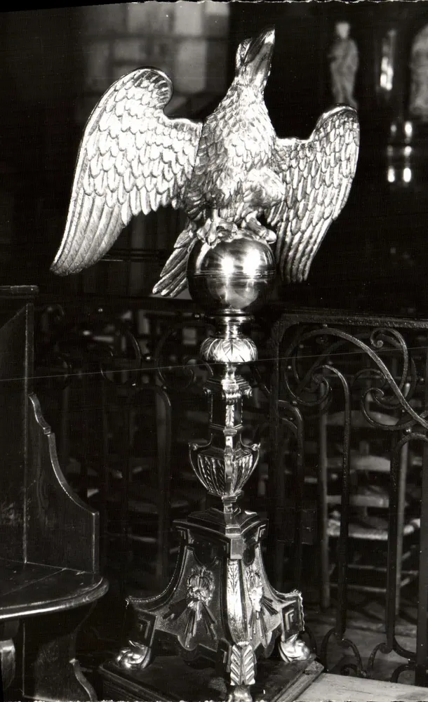 Kirche Saint-Jean in Losne — Kupferadler (17. Jahrhundert) — Cliché Studio André - Vorderseite
