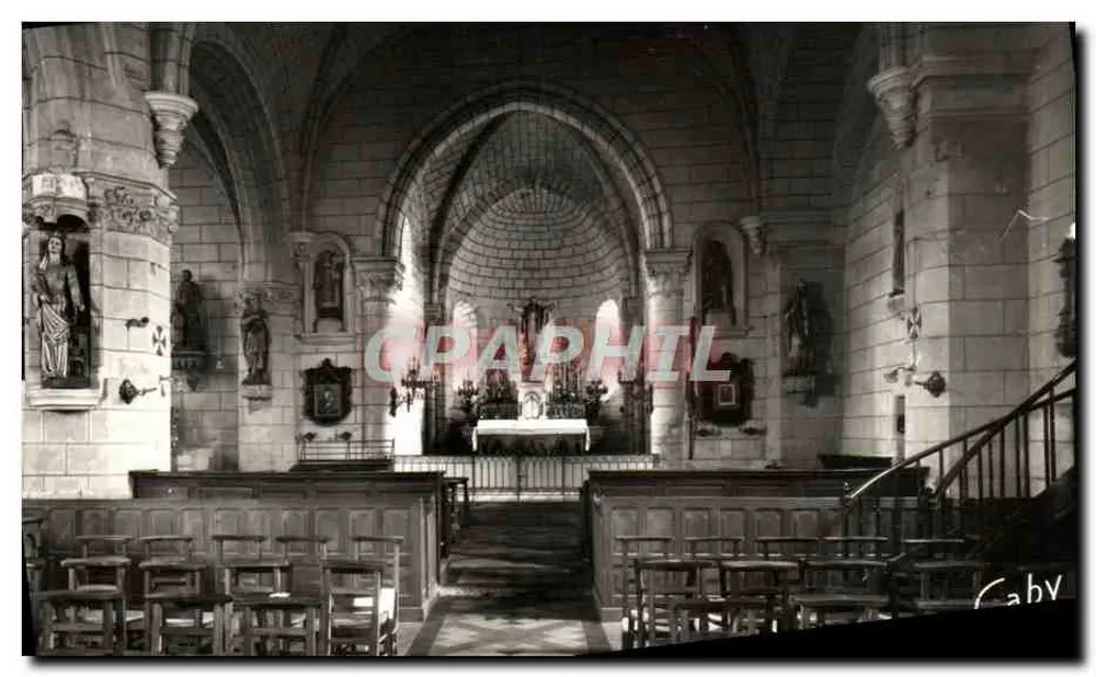 Sonzay (Ille-et-Vilaine) — Interior da igreja — Edições Gaby - Frente