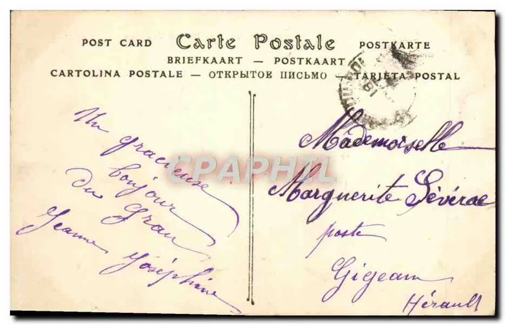 Grau-du-Roi — Le Phare de la Jetée nord — ND Phot. - Rückseite