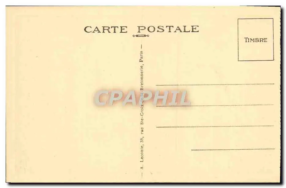 Malmaison (S.-et-O.) — La Salle du Conseil — Council Chamber — éditeur Tuy, n°5 - Verso
