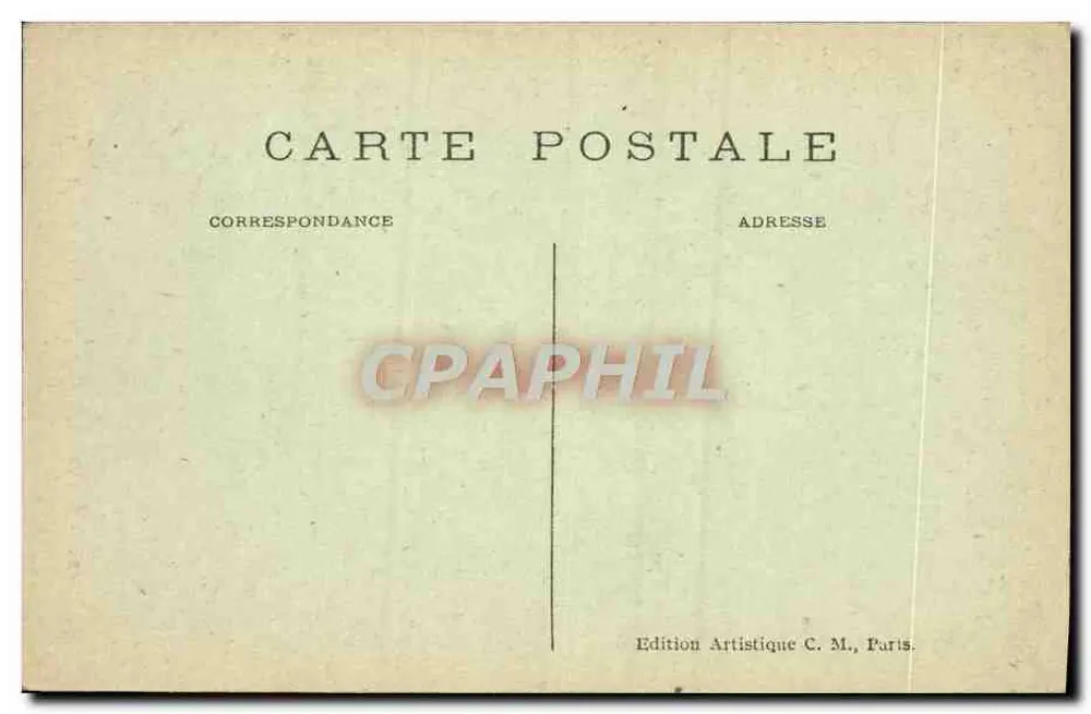 Calvário de Saint-Ayoul — Provins — Editor C. M. - Verso