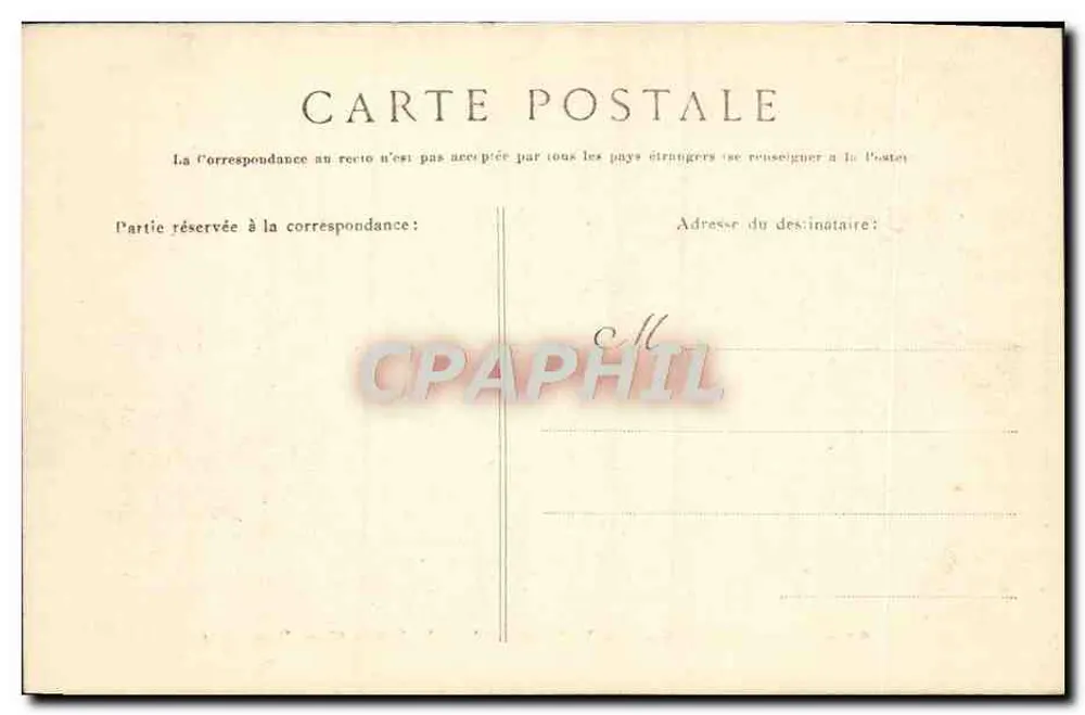 Fcrét de Fontainebleau — Der Dolmen von Adolphe Joanne (Tour Denecourt) — Phototype L. MÉNARD, Fontainebleau - Rückseite