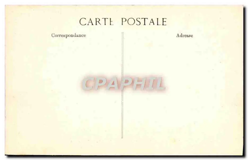 Floresta de FONTAINEBLEAU — Torre Denecourt — Editor B.D. n°155 - Verso
