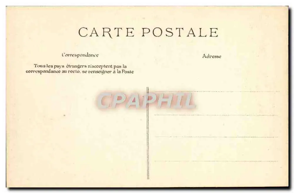 Forêt de Fontainebleau — Rocher de la Tour Denecourt — Verlag ELD, Nr. 428 - Rückseite