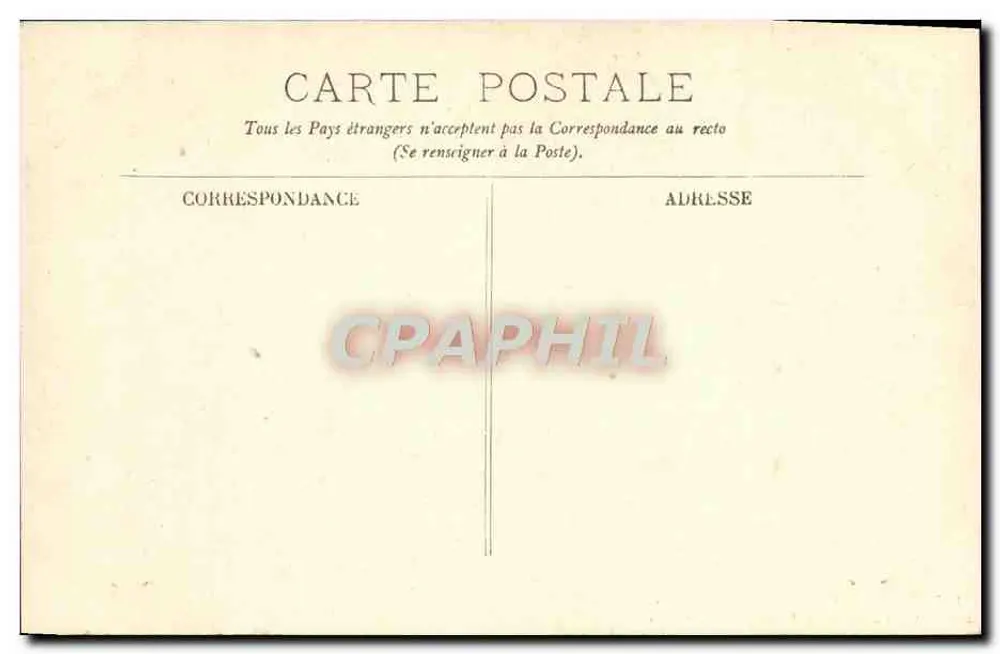 Fontainebleau — Der Wald — unbekannter Verleger, Nr. 48 - Rückseite