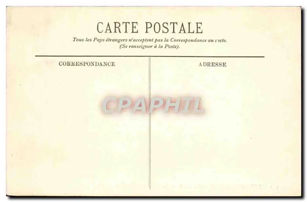 Fontainebleau — Die Wälder — La Mare de Franchard — LL. — n° 133 - Rückseite