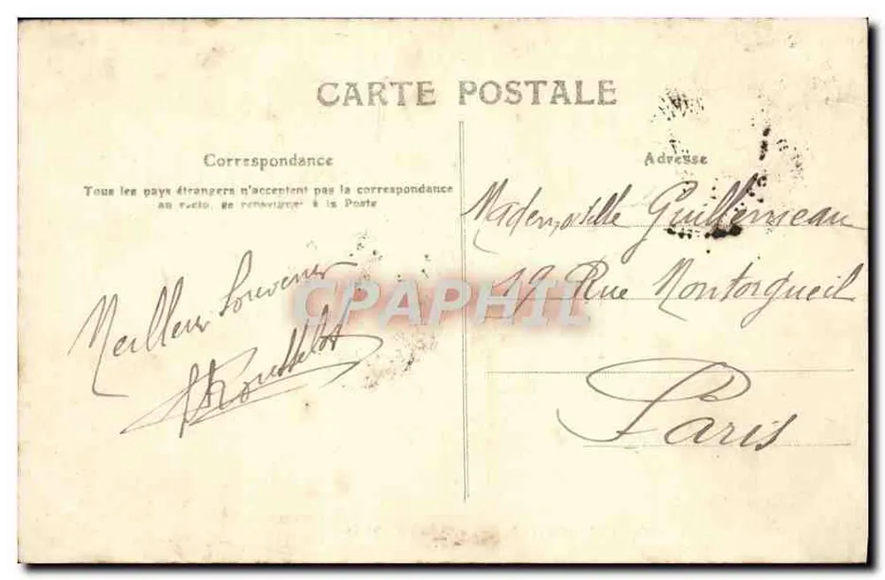 ROCHEFORT-sur-MER — O Cours d'Ablois — editor anônimo, n°14 - Verso