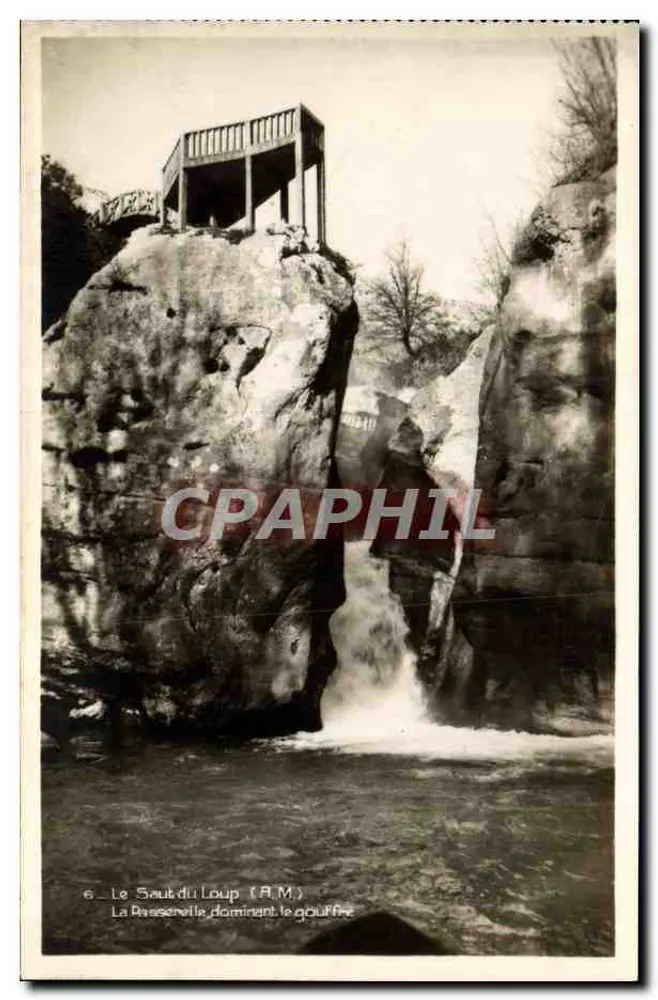 Der Saut du Loup (A.M.) — Die Brücke über den Abgrund — Edition E. A.M. du Loup - Vorderseite