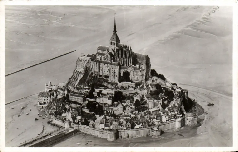 Monte Saint-Michel — vista aérea — Edição Grand-Malo - Frente