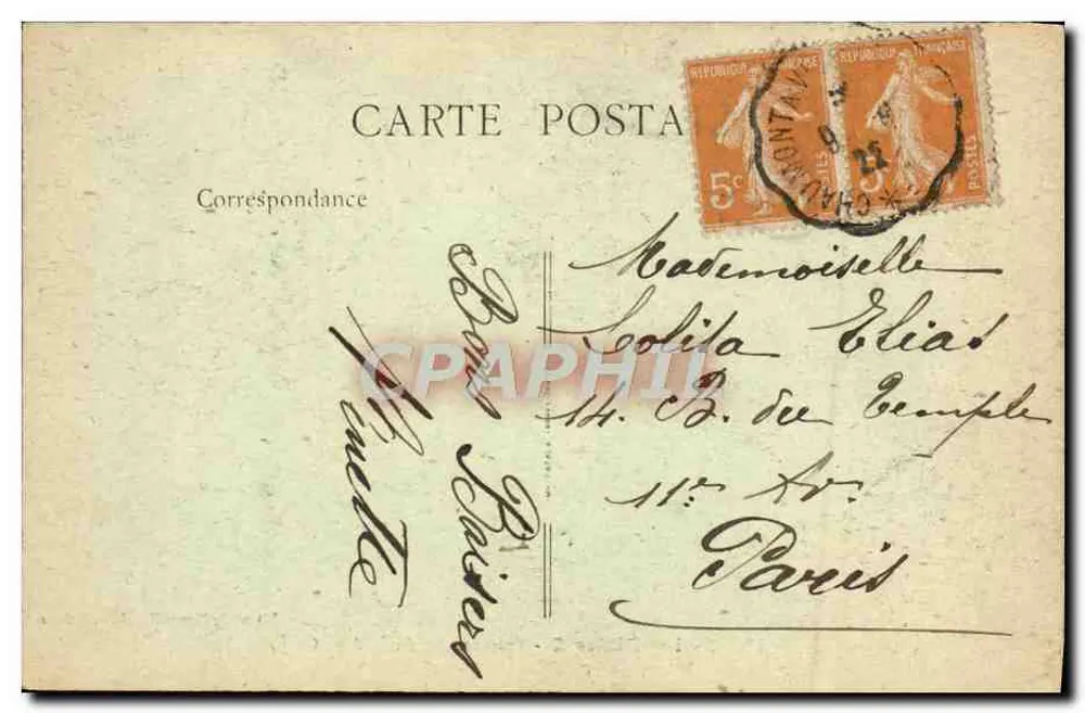 Saint-Dizier — Promenades du Jard — Livraria Nova, A. Grapello - Verso