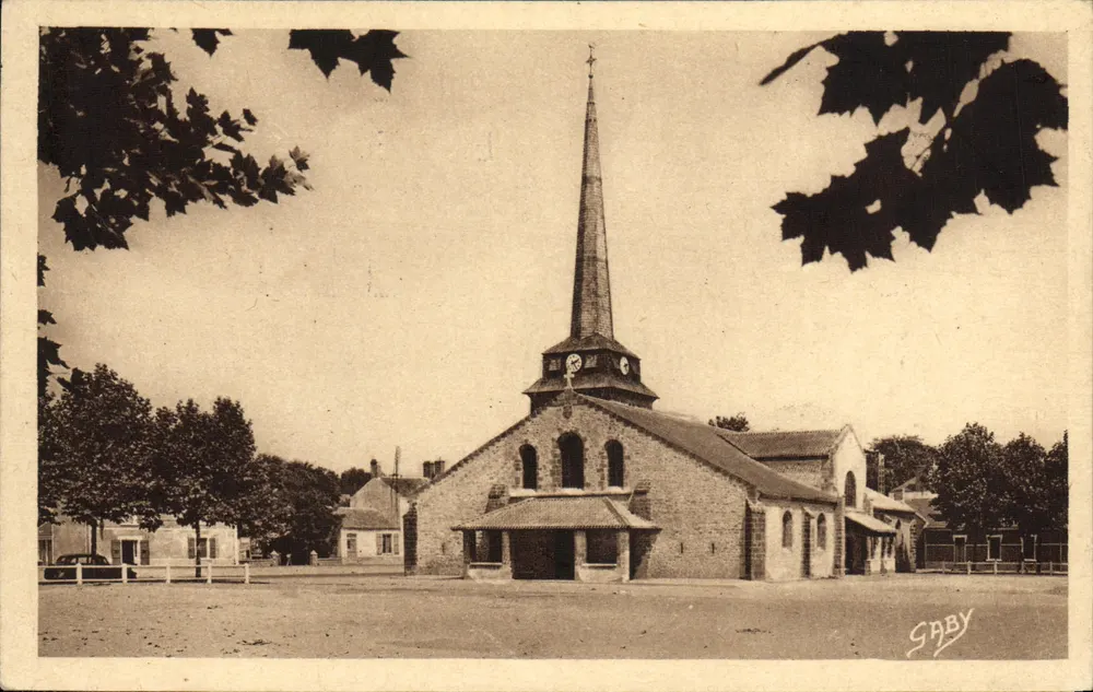 St-Jean-de-Monts — L'Église — Éditions Gaby - Frente