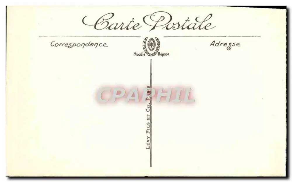 Argentières — A Igreja e o Planet — Lévy Fils & Cie, Paris - Verso