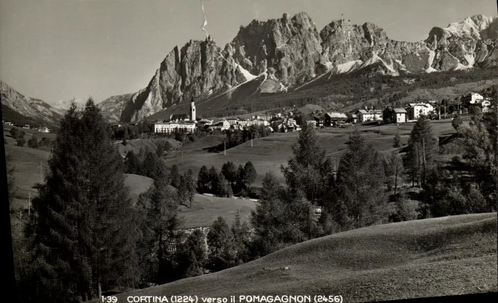 Cortina — Blick zum Pomaagnon — unbekannter Verlag, Nr. 1-39 - Vorderseite