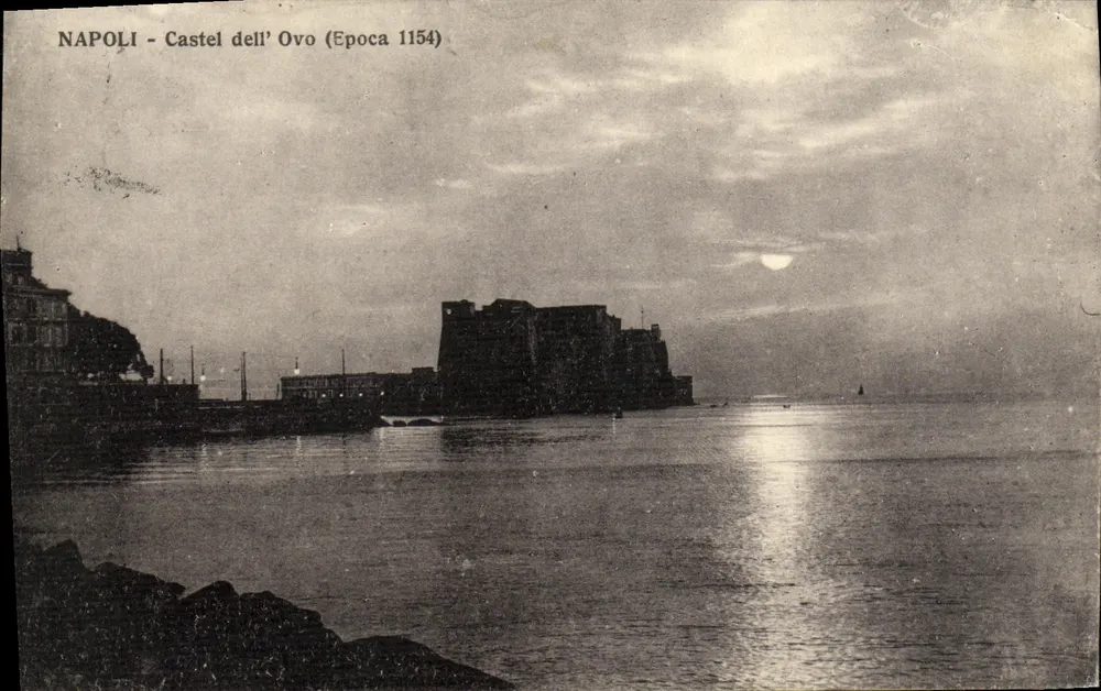 NAPOLI - Castel dell'Ovo (Epoca 1154) — éditeur E. Ragovit, n° 248641 - Frente