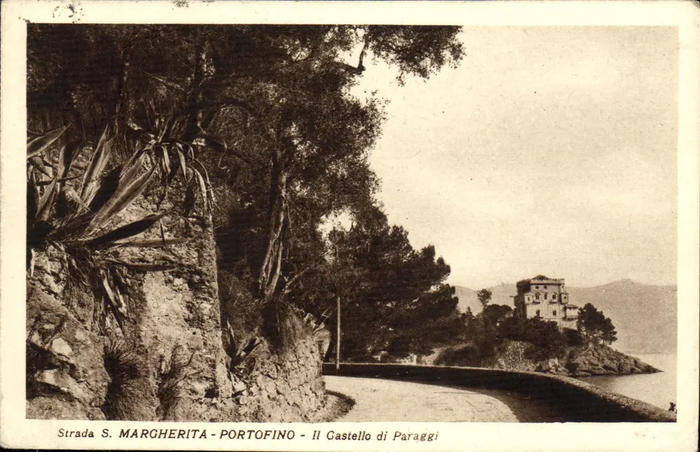 Strada S. MARGHERITA - PORTOFINO - Il Castello di Paraggi - Vorderseite