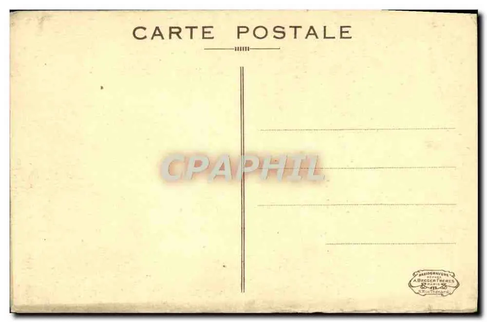 Oratorium elsässisch — Internationale Ausstellung dekorativer Künste, Paris 1925 — Verlag P. Guélis arch. - Rückseite