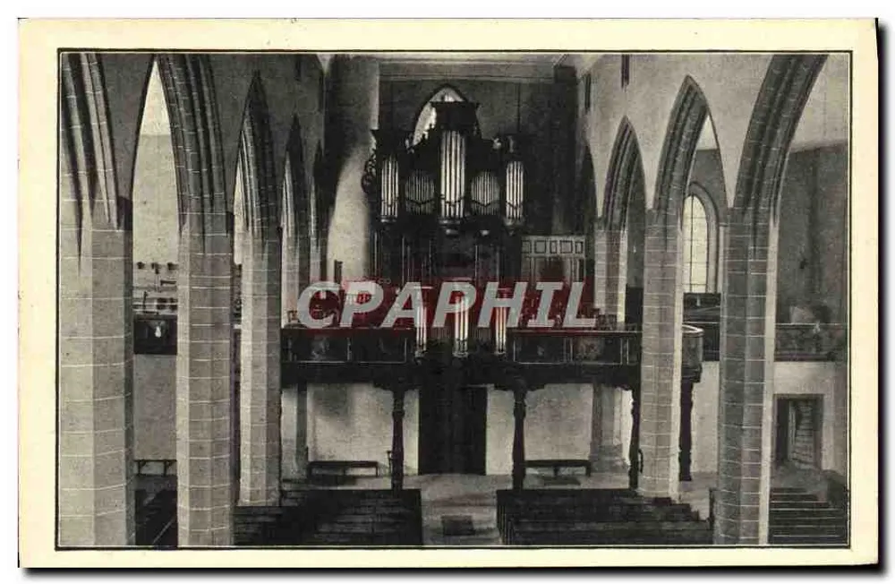 Silbermann-Orgeln — Evangelische Kirche von Colmar (Haut-Rhin) — Foto von Elsass und Lothringen - Vorderseite