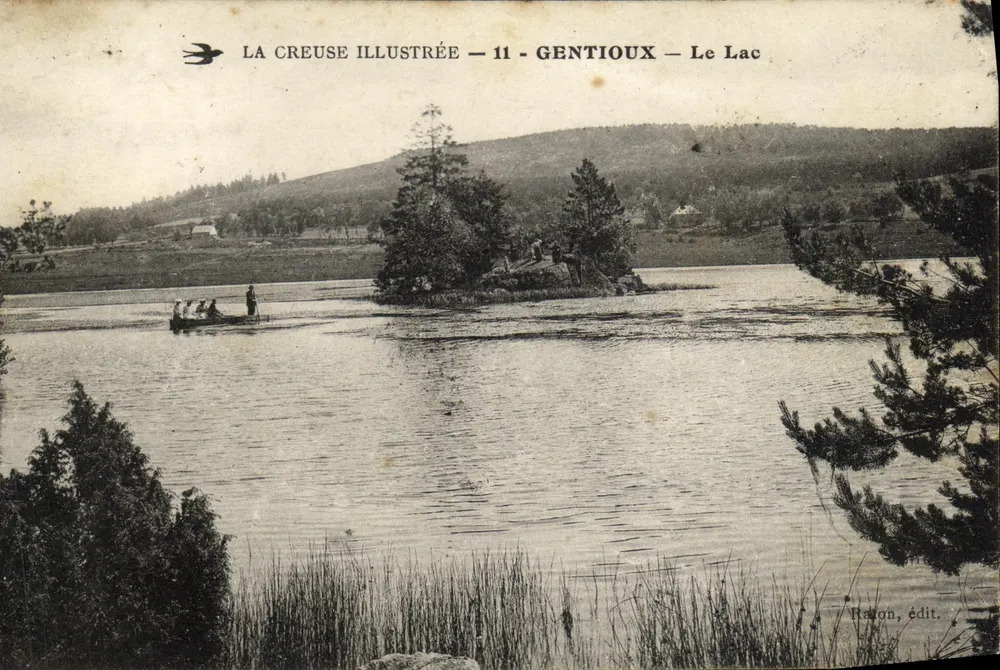 Gentieux — Le Lac — LA CREUSE ILLUSTRÉE — 11 — Raton, édit. - Vorderseite