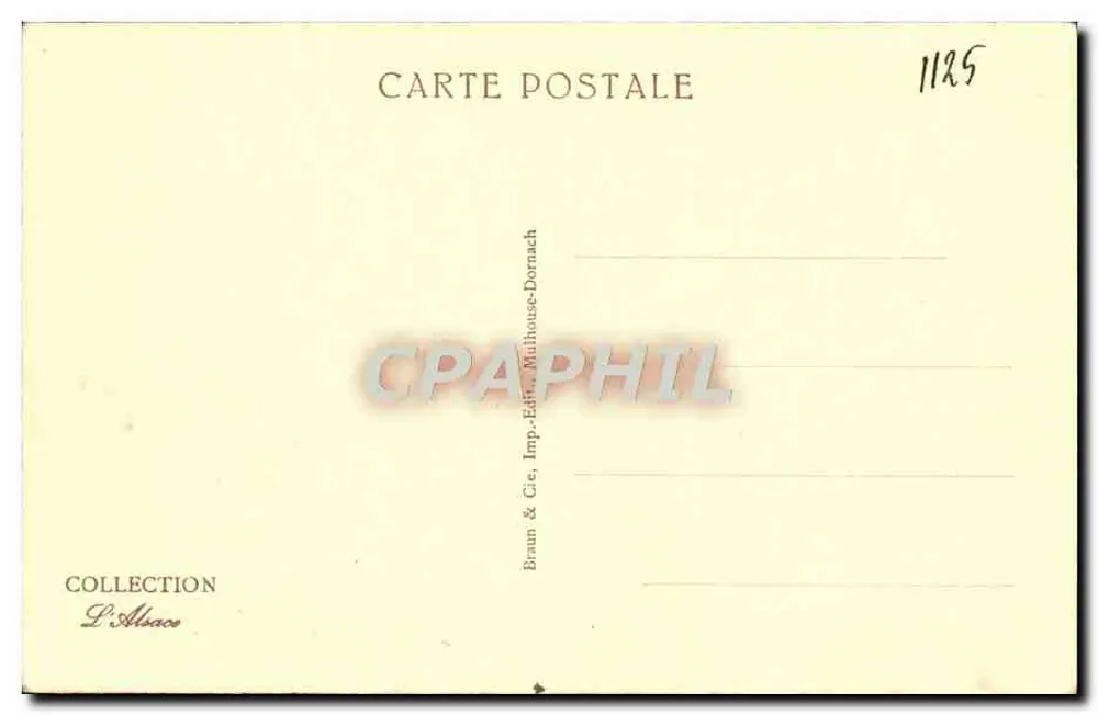 Colmar — estrutura de elevação e polia de poço 1536 - Verso