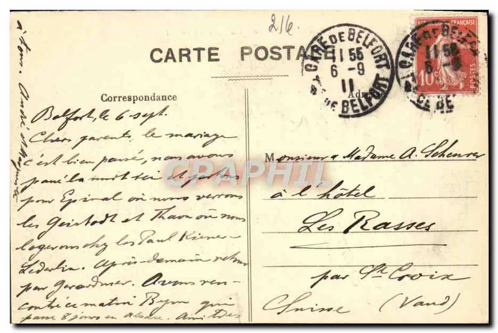 Belfort — Das Schloss und der Löwe — Belfort Editions - Rückseite