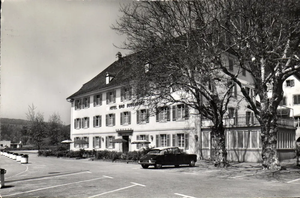 Hotel Bad Bubendorf — Liestal — Hugo Kopp, Zürich 32 - Anverso