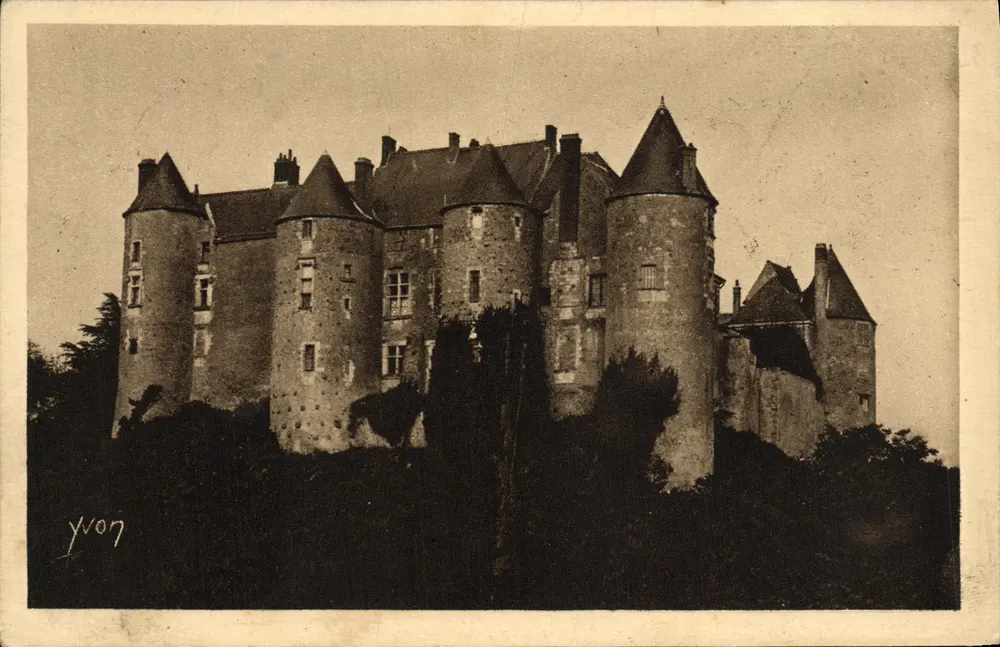 Schloss Luynes — Serie 'La Douce France' — Édition d'Art YVON, Paris - Vorderseite