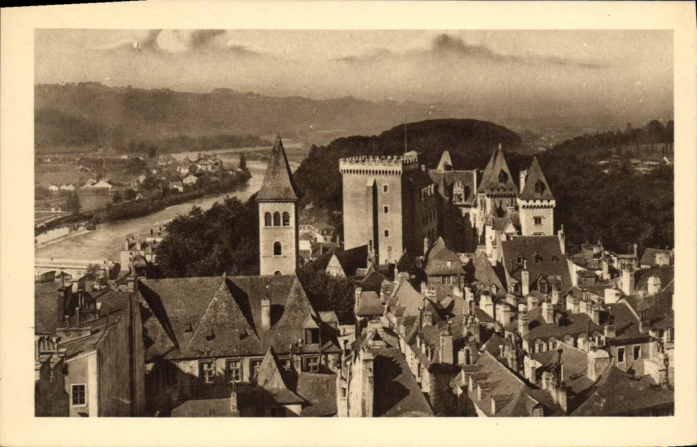 Pau — Das alte Schlossviertel und der Nationalpark — Edition Hélio E.L.F.E., Toulouse - Vorderseite