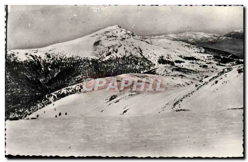 Hafen von Navacerrada — Bola del Mundo und Laguna de Peñalara — Höhe: 2.181 m — Heliotípica Artística Española - Madrid - Vorderseite