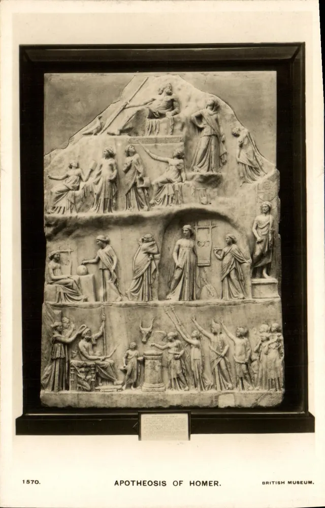 Apokalypse Homers — British Museum — Serie 1570 - Vorderseite
