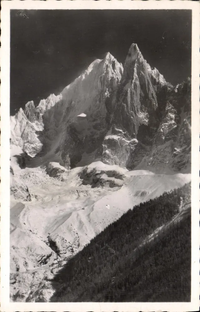 A Aiguille do Drû — Chamonix - Mont Blanc — Foto Gay-Couttet (Savoie) n°47 - Frente