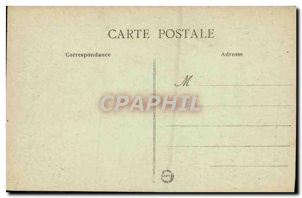 Thouars (D.S.) — Allgemeiner Blick auf die Stadt im 17. Jahrhundert — Dando-Berry, n° 58 - Rückseite