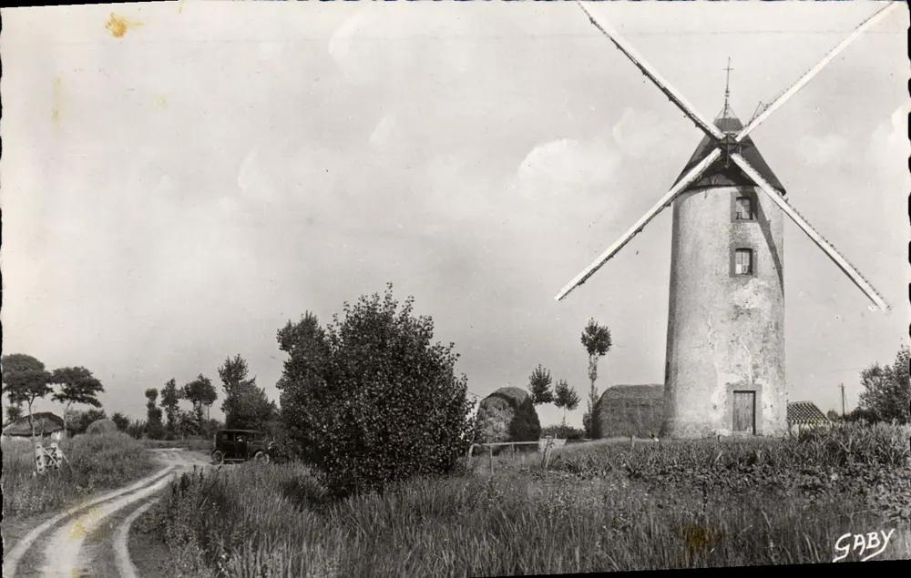 Saint-Jean-de-Monts (Vendée) — A Moinha da Sablière — Edições Gaby - Frente